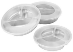 730ML Divided Dark Plate (Type C)